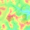 Launde topographic map, elevation, terrain