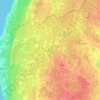 Salaca topographic map, elevation, terrain