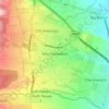 Alto Comedero topographic map, elevation, terrain