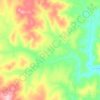 Charlton Gully topographic map, elevation, terrain