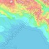 Gulf topographic map, elevation, terrain