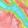 Grigno topographic map, elevation, terrain