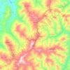 Tseminyu topographic map, elevation, terrain