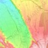 Pontacq topographic map, elevation, terrain