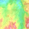 Googong topographic map, elevation, terrain