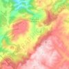 Camarena de la Sierra topographic map, elevation, terrain