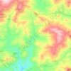 Gangi topographic map, elevation, terrain