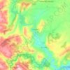 Chulilla topographic map, elevation, terrain