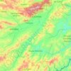 Catacamas topographic map, elevation, terrain
