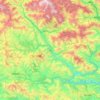 Gulmi topographic map, elevation, terrain