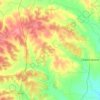 Garbeta-III topographic map, elevation, terrain