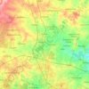 Medchal mandal topographic map, elevation, terrain