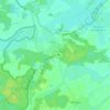 Jerchel topographic map, elevation, terrain