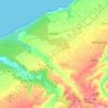 Khadra topographic map, elevation, terrain