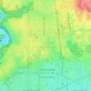 Ward 1 topographic map, elevation, terrain