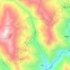 松多荣 topographic map, elevation, terrain