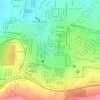Cuidad Vive Oriente topographic map, elevation, terrain