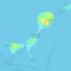 Peddocks Island topographic map, elevation, terrain