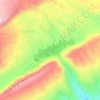 Lake Napalit topographic map, elevation, terrain