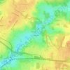 Schloss Schönebeck topographic map, elevation, terrain