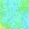 Oxygen Park topographic map, elevation, terrain