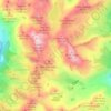 Zone réglementée des Merveilles topographic map, elevation, terrain