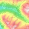 Sulztal topographic map, elevation, terrain