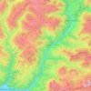 Eisacktal - Valle Isarco topographic map, elevation, terrain