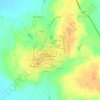 Yataity del Guairá topographic map, elevation, terrain