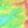 Petersborn topographic map, elevation, terrain