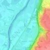 Kasteel Geulle topographic map, elevation, terrain