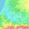 Ribeira de Colares topographic map, elevation, terrain