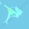 Isla de Oleny topographic map, elevation, terrain