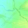 Chu River topographic map, elevation, terrain