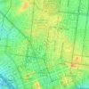 Lincoln Square topographic map, elevation, terrain