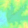KiriIbban Wewa topographic map, elevation, terrain