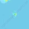 Tintinan Island topographic map, elevation, terrain
