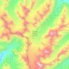 Drang Drung Glacier topographic map, elevation, terrain