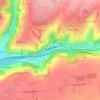 River Frome topographic map, elevation, terrain