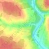 Гавшино topographic map, elevation, terrain