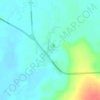 Cerrito topographic map, elevation, terrain