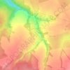 Семеновское topographic map, elevation, terrain