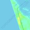 Kasarkod Eco Beach topographic map, elevation, terrain
