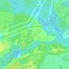 Репихово topographic map, elevation, terrain