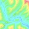 La River topographic map, elevation, terrain
