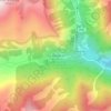Gite Neige et Merveilles topographic map, elevation, terrain