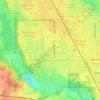The Horse Shoe Lawn topographic map, elevation, terrain