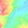 Cikaniki topographic map, elevation, terrain