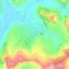 Bandorf topographic map, elevation, terrain