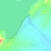 Letsibogo Dam topographic map, elevation, terrain